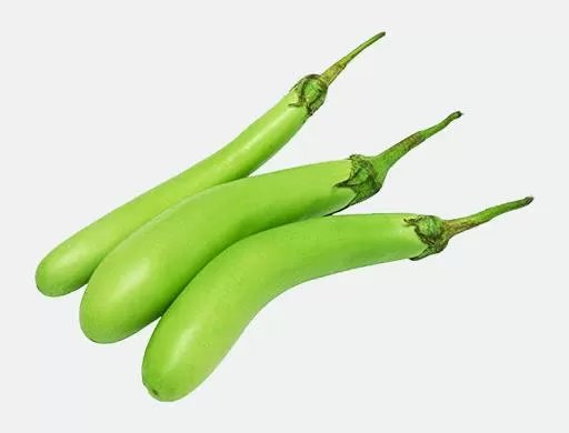 Brinjal Green Long (वांगी हिरवी लांब) 